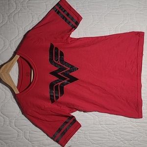 Red DC Wonder Woman Top Size Large
